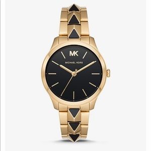 Michael Kors Runway Mercer Gold Watch